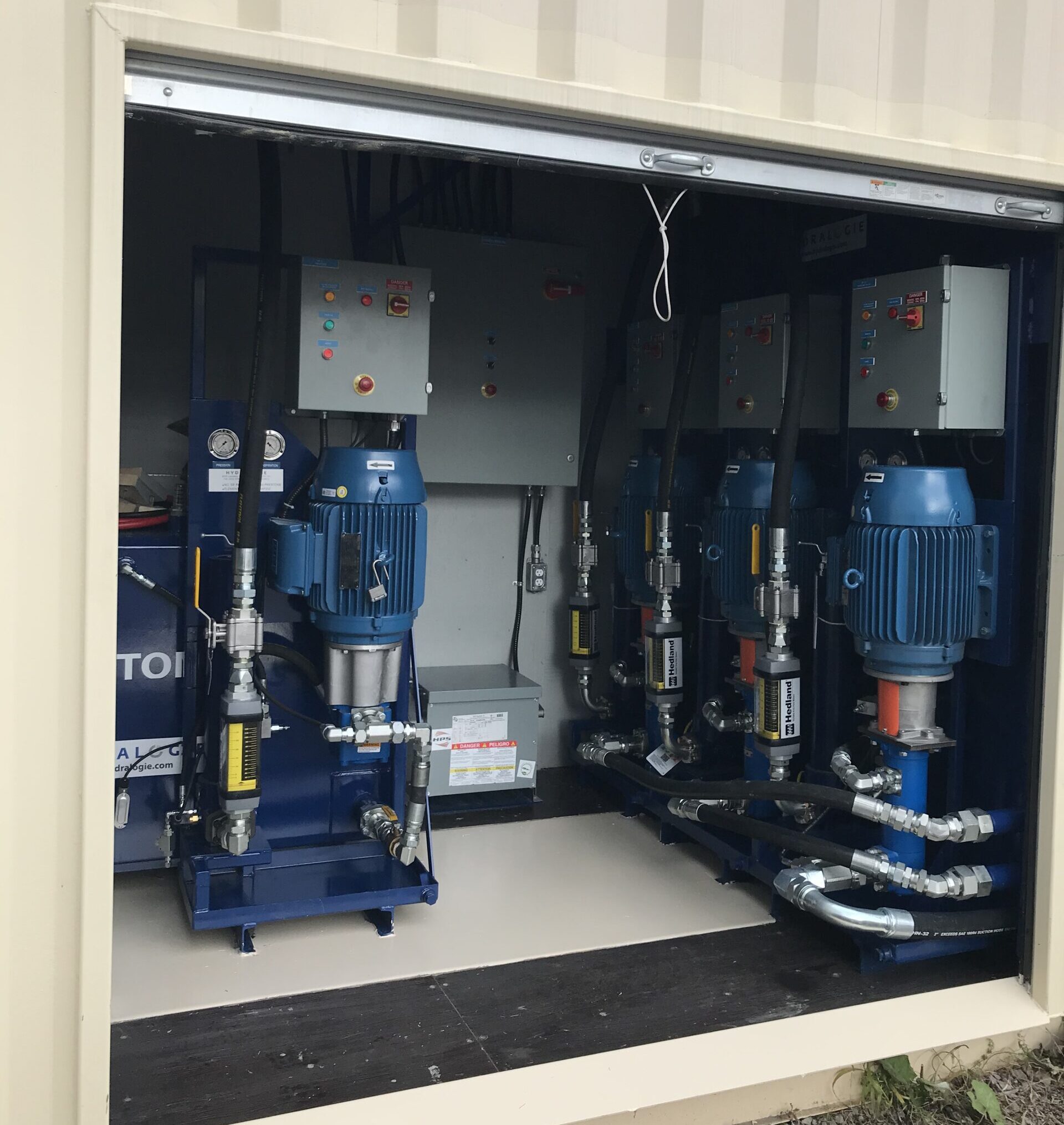Heated container for oil storage and distribution | Hydralogie
